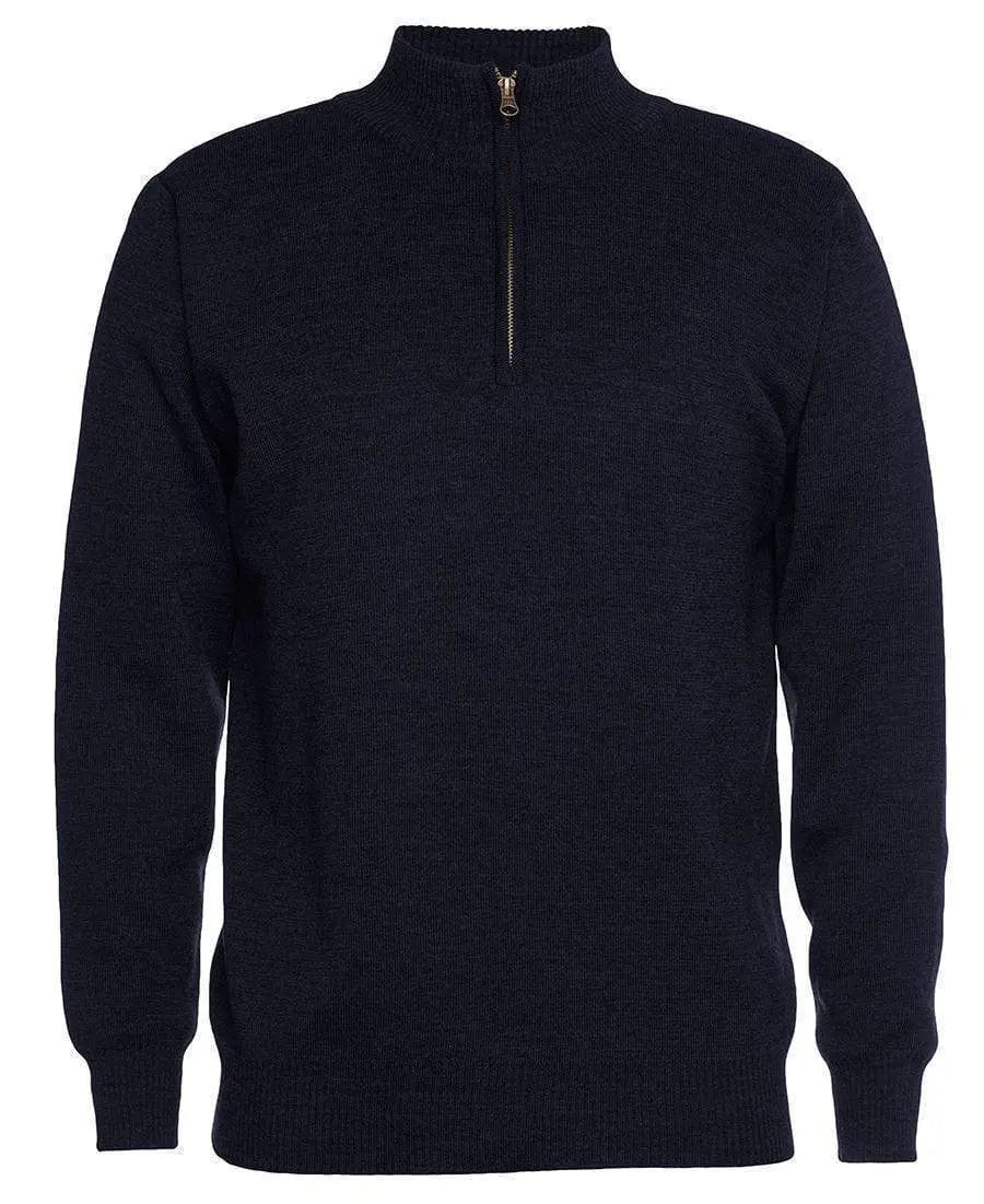 Jb's Wear Corporate Wear Navy / S JB'S Men's Corporate 1/2 Zip Jumper 6JHZ